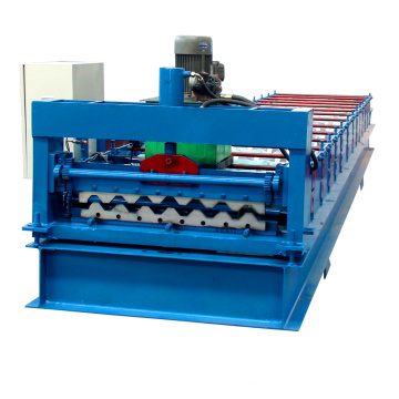 35-125-750 steel roofing sheet roof panel forming machine